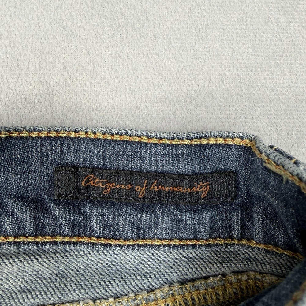 Citizens Of Humanity The Rose # 099 Low Waist Bootcut Jeans Women's Size 25 Blue - Picture 6 of 15